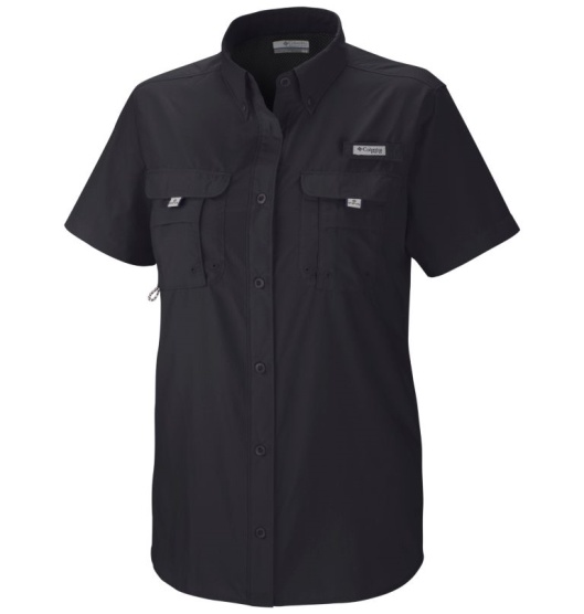 Columbia PFG Bahama Women's Shirts Black | 154-MHAPUQ