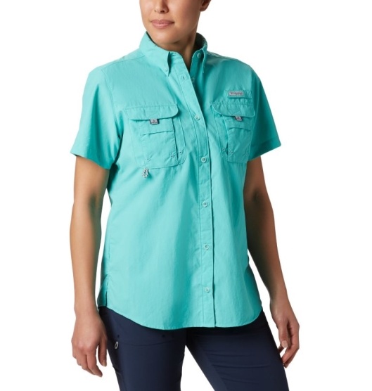 Columbia PFG Bahama Women's Shirts Blue | 093-ARCFOQ