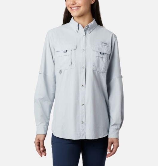 Columbia PFG Bahama Women's Shirts Grey | 523-LHTQPO