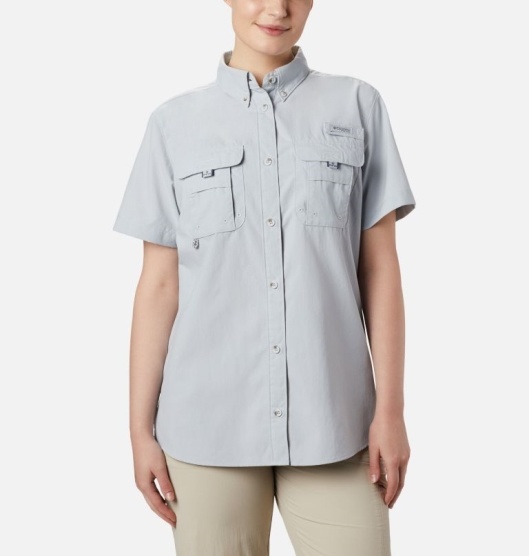 Columbia PFG Bahama Women's Shirts Grey | 856-ICHWFG