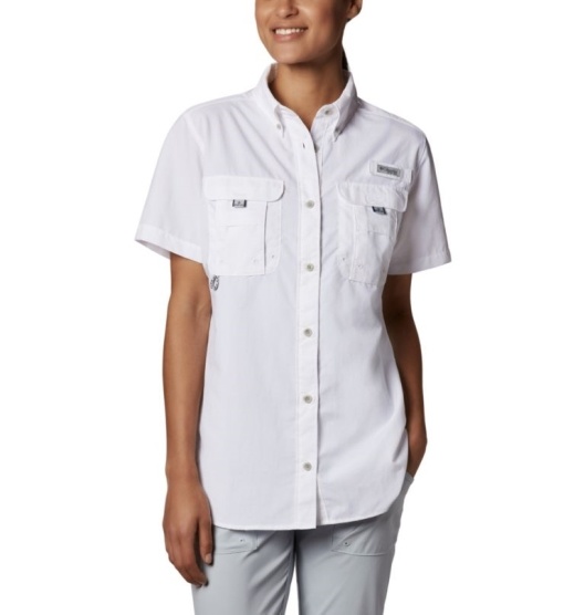 Columbia PFG Bahama Women's Shirts White | 716-QDSLNB