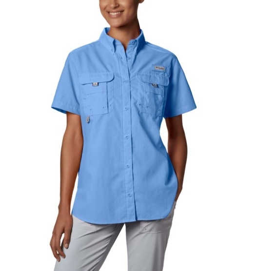 Columbia PFG Bahama Women's Shirts White | 736-UPFMQG