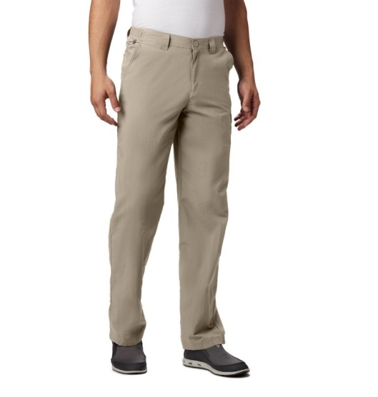 Columbia PFG Blood 'N Guts Men's Hiking Pants Khaki | 628-IAPNZC