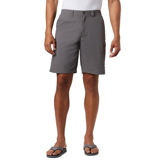 Columbia PFG Blood and Guts III Men's Shorts Grey | 143-KMYGEU