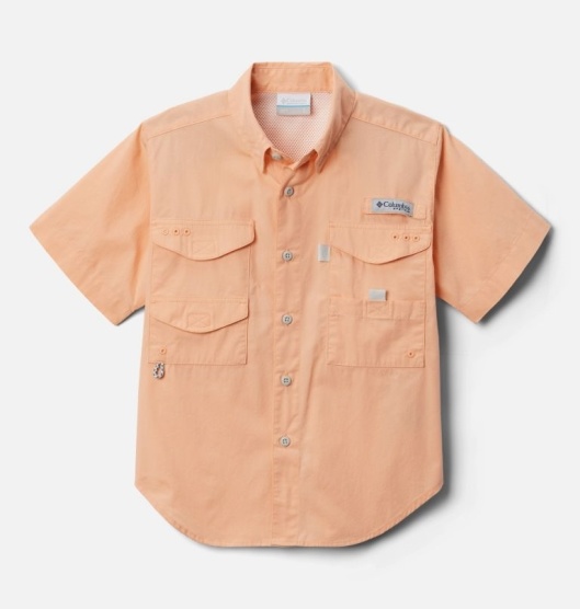 Columbia PFG Bonehead Kids' Shirts Yellow | 042-NBTUYL