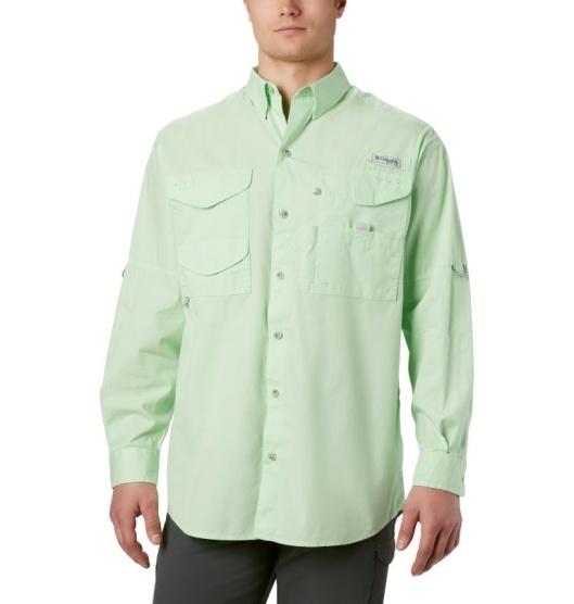 Columbia PFG Bonehead Men's Shirts Blue | 014-YUVLZJ