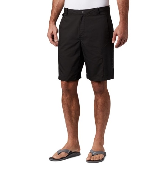 Columbia PFG Buoy Men's Shorts Black | 314-BJQFHD