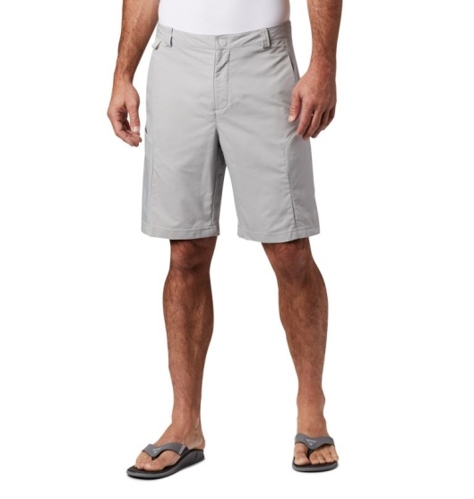 Columbia PFG Buoy Men's Shorts Grey | 735-SMGXIP