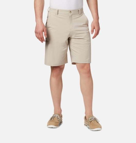 Columbia PFG Grander Marlin II Men's Shorts Khaki | 317-TYIJWD