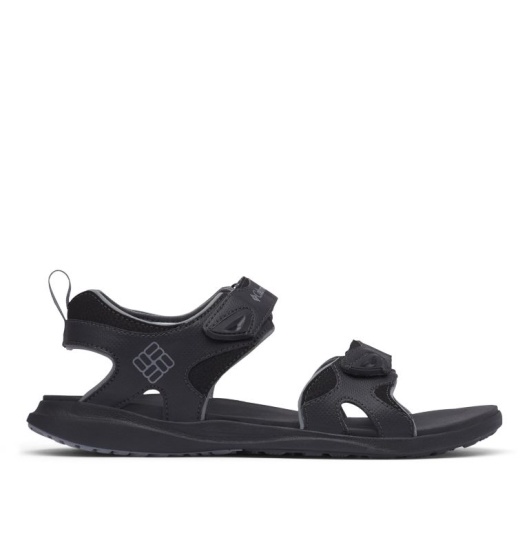 Columbia PFG Men's Sandals Black Grey | 243-PCIDYH