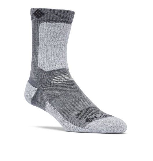 Columbia PFG Men's Socks Grey | 536-NXHLMU