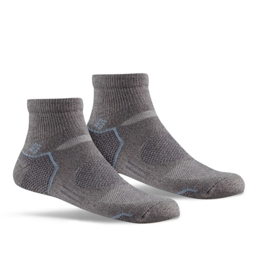 Columbia PFG Men's Socks Grey | 987-NFGYRK