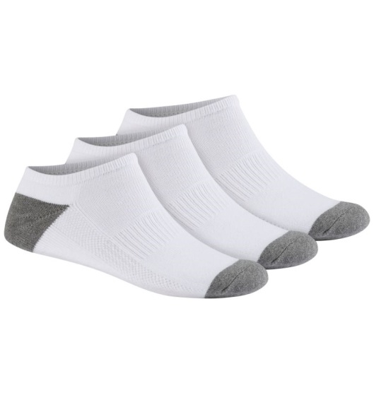 Columbia PFG Men's Socks White/Grey | 326-WGZQJH