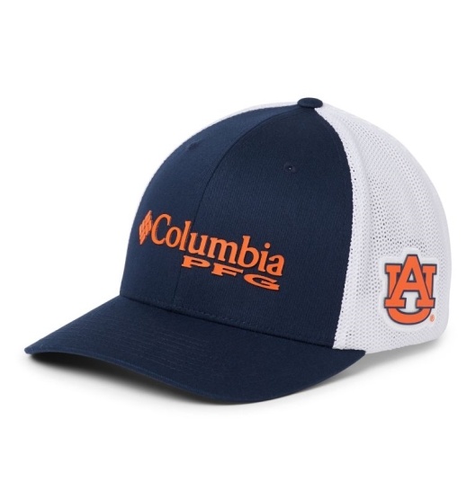 Columbia PFG Mesh Baseball Cap Women's Hats Navy | 567-BCVNKU