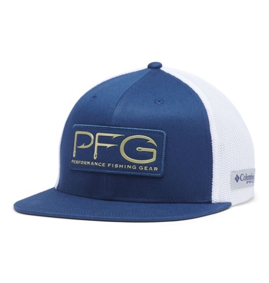 Columbia PFG Mesh Baseball Cap Women's Hats Blue | 785-TJZQKH