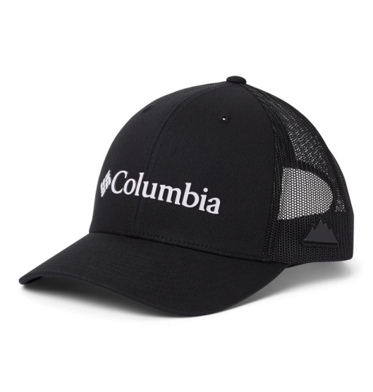 Columbia PFG Mesh Snap Back Baseball Cap Men's Hats Black | 726-KTUWVG