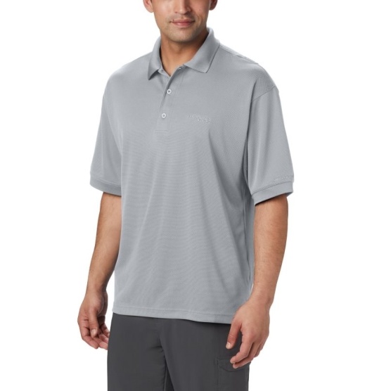 Columbia PFG Perfect Cast Men's Polo Grey | 518-CDIHJK