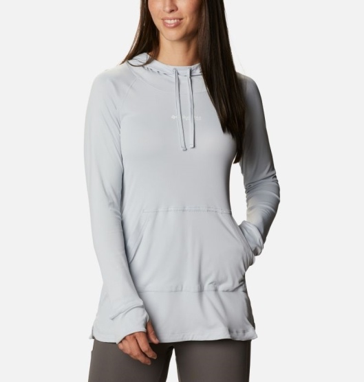 Columbia PFG Respool Women's Hoodies Grey | 589-HEARLQ