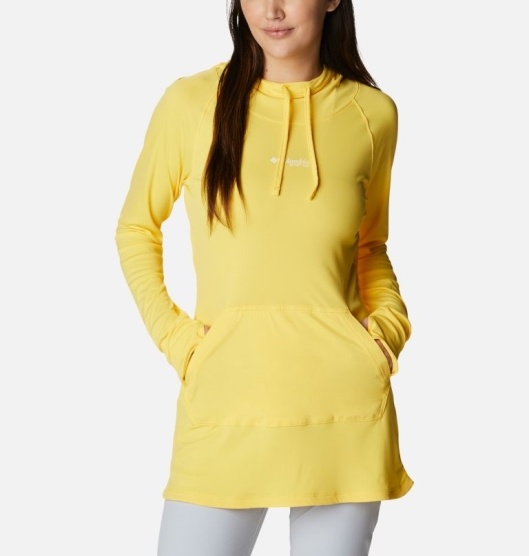 Columbia PFG Respool Women's Hoodies Yellow | 985-YJFGAU