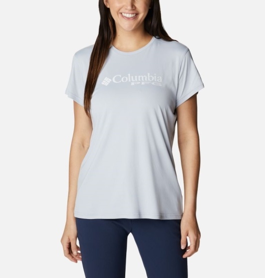 Columbia PFG Respool Women's T-Shirt Grey | 327-FSQGRO