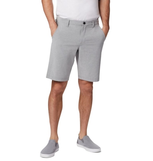 Columbia PFG Slack Tide Men's Shorts Black | 091-PHOLQU