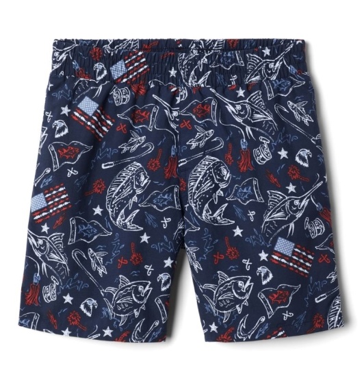 Columbia PFG Super Backcast Kids' Shorts Navy | 326-SMPROF