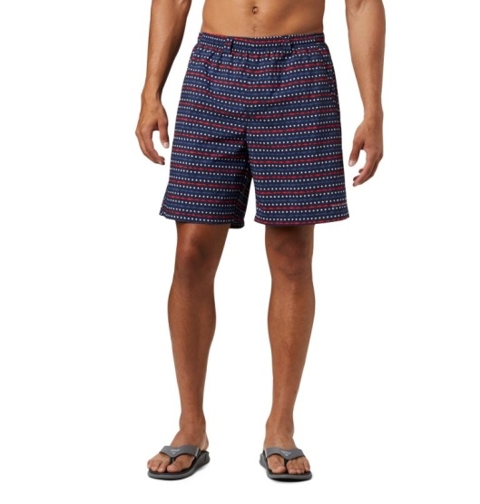 Columbia PFG Super Backcast Men's Shorts Navy | 620-BVDORZ