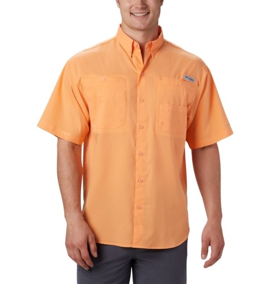 Columbia PFG Tamiami II Men's Fishing Shirts Yellow | 043-OEGYVM