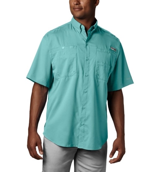 Columbia PFG Tamiami II Men's Fishing Shirts Green | 316-XNVOFC