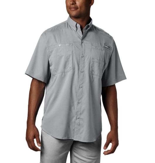 Columbia PFG Tamiami II Men's Fishing Shirts Grey | 374-CAWYXM