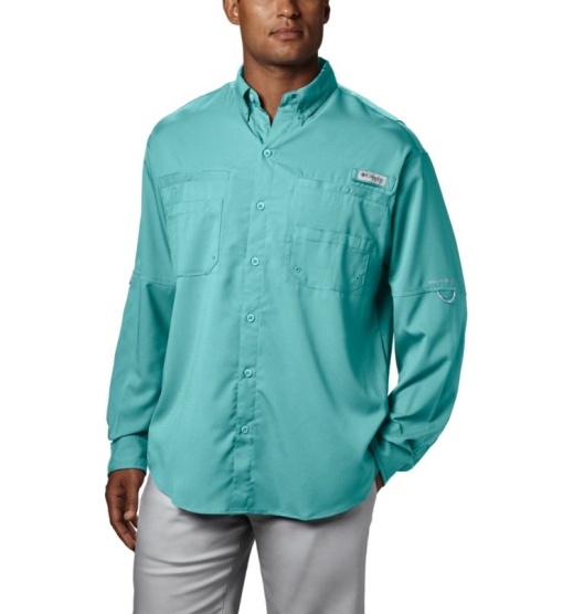 Columbia PFG Tamiami II Men's Fishing Shirts Green | 742-EJPFHL