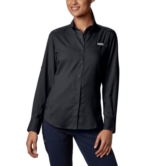 Columbia PFG Tamiami II Women's Shirts Black | 652-IMZWPC