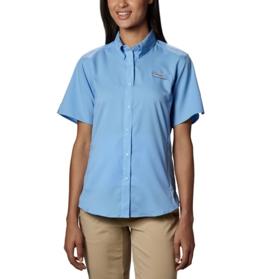 Columbia PFG Tamiami II Women's Shirts White | 380-VRWTLA