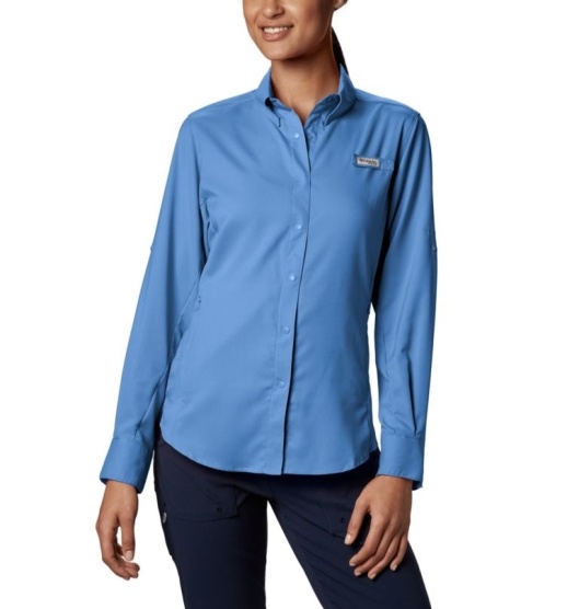 Columbia PFG Tamiami II Women's Shirts White | 873-JGBNDC