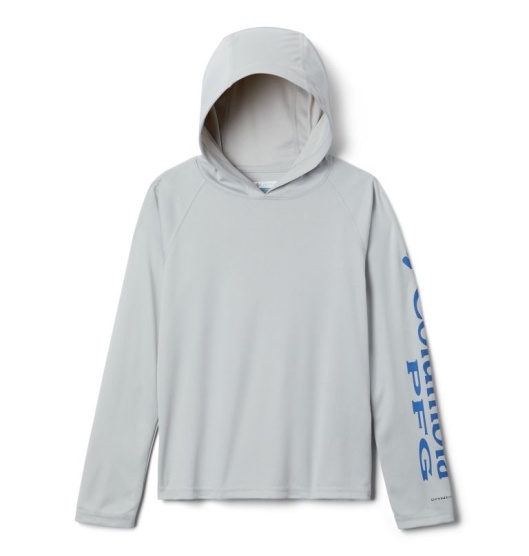 Columbia PFG Terminal Tackle Kids' Hoodies Grey | 154-GTMSWB