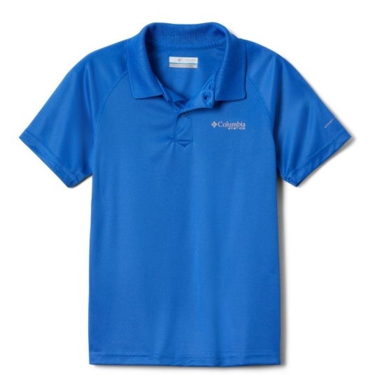 Columbia PFG Terminal Tackle Kids' Shirts Blue | 529-KDHGVA