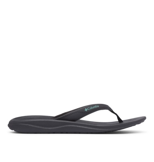 Columbia PFG Women's Flip Flops Black | 904-NRVAMD