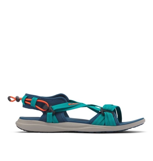 Columbia PFG Women's Sandals Blue | 234-UQAVIX