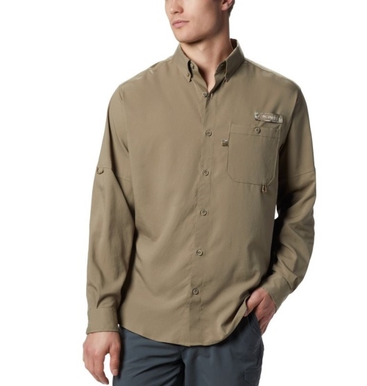 Columbia PHG Bucktail Men's Shirts Grey | 308-QMNVEY