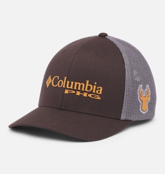 Columbia PHG Mesh Baseball Cap Men's Hats Brown | 108-ZUVPDG