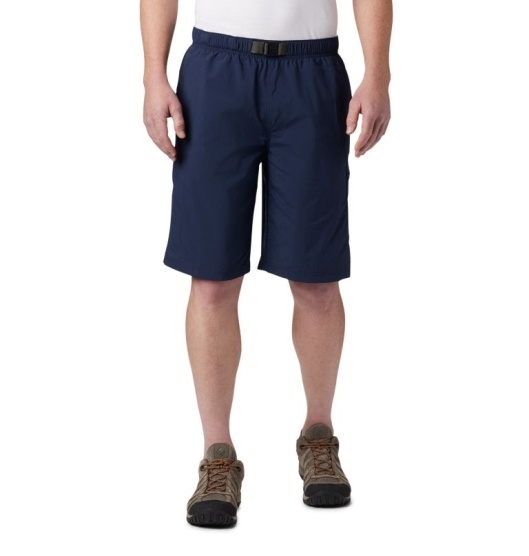 Columbia Palmerston Peak Men's Shorts Navy | 356-UBPQIF