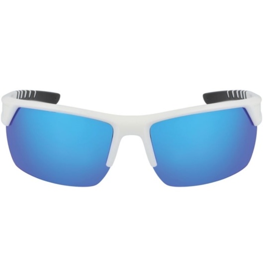 Columbia Peak Racer Men's Sunglasses White/Blue | 542-IHENQV