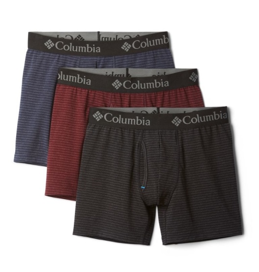 Columbia Performance Cotton Stretch Men's Underwear Red | 049-QIULTZ