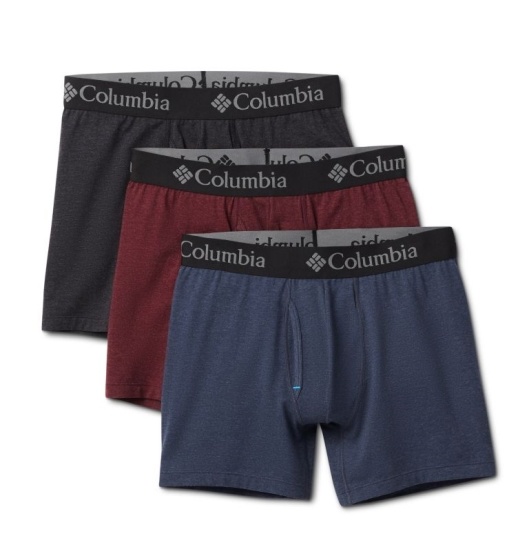 Columbia Performance Cotton Stretch Men's Underwear Red | 976-BFGLPO