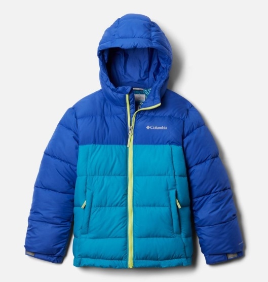 Columbia Pike Lake Kids' Puffer Jacket Blue | 865-TVYCIA