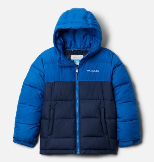 Columbia Pike Lake Kids' Puffer Jacket Navy | 914-SMIJNU