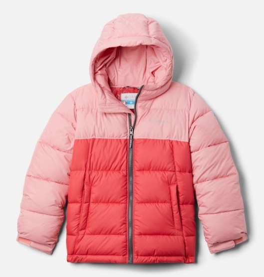 Columbia Pike Lake Kids' Puffer Jacket Pink Blue | 107-FWHCIB