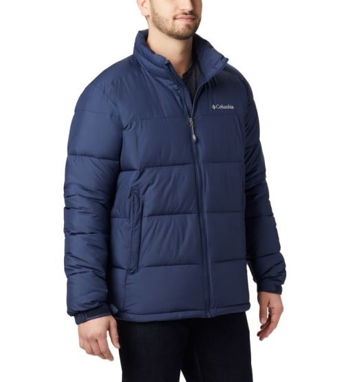 Columbia Pike Lake Men's Insulated Jacket Navy | 092-HLKAJF