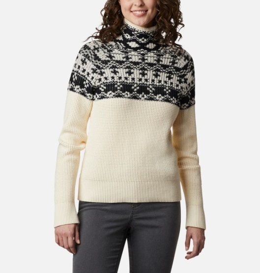 Columbia Pine Street Women's Sweaters White | 041-FWEVAH