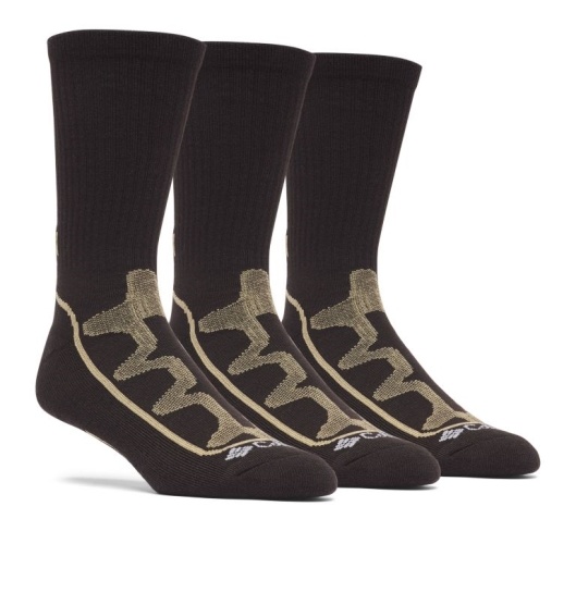 Columbia Poly Men's Socks Brown | 741-WLKIQM